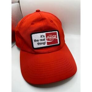 American Needle Coca Cola Snapback Baseball Cap Red Retro Streetwear